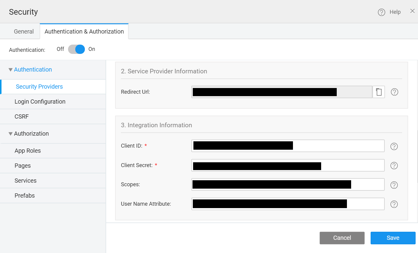 service provider and integration