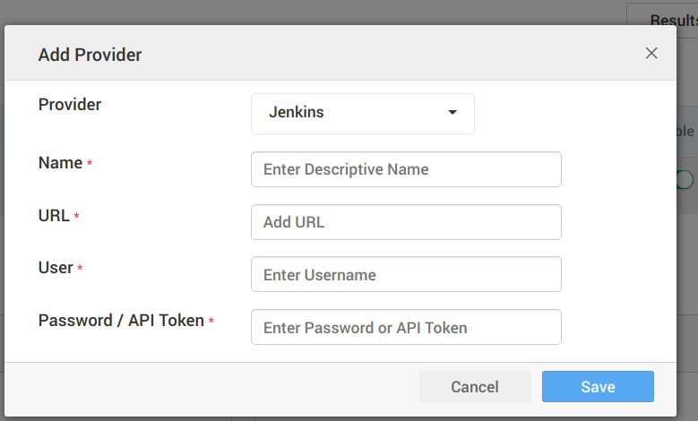 test integration configure