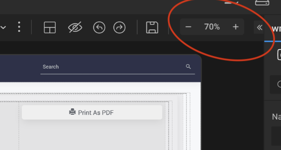 New Zoom options replacing previous MDPI settings